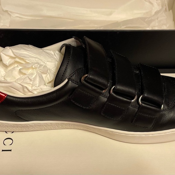 MEN'S GUCCI ACE SNEAKER WEB - Picture 3 of 10